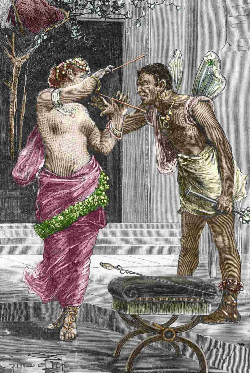 Феодора-актриса, раскрашенная гравюра, Франция, 1888 год