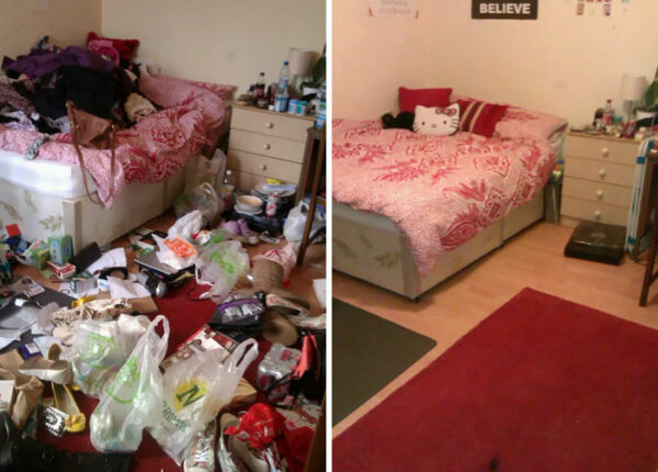 Депрессия и беспорядок в комнате: 24 фото «до» и «после» уборки