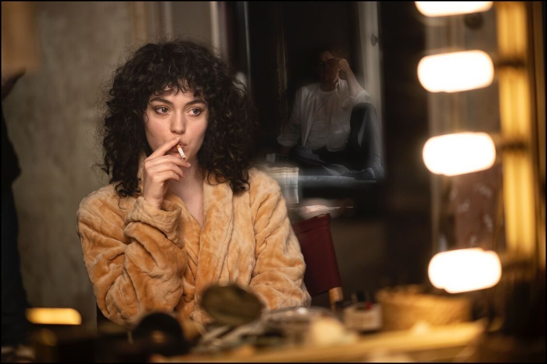 Кадр из фильма Последнее танго Марии 2024 Anamaria Vartolomei о Марии Шнайдер