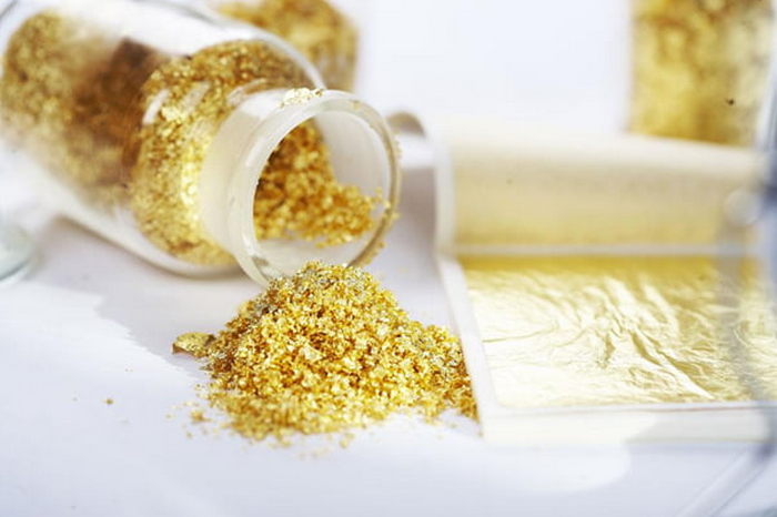 Пищевое золото E175 &mdash; добавка в дорогих ресторанах Дубая, Нью-Йорка и Парижа