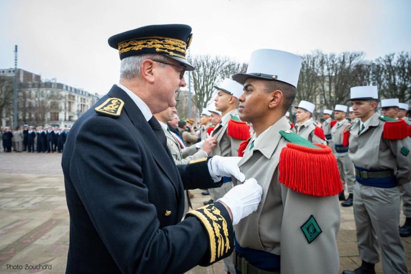 Церемония принятия присяги в Кастельнодари, Иностранный легион