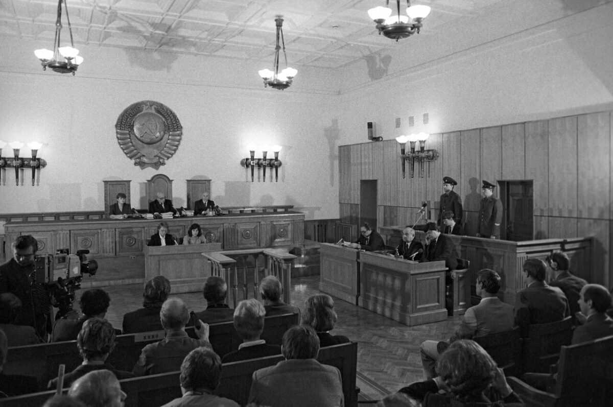 Советский суд заседание 1950-е