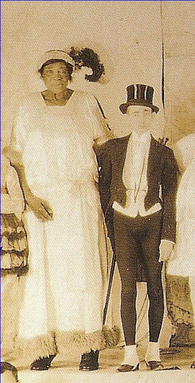 Элла Уильямс &mdash; мадам Абома в последние годы карьеры, около 1925 года