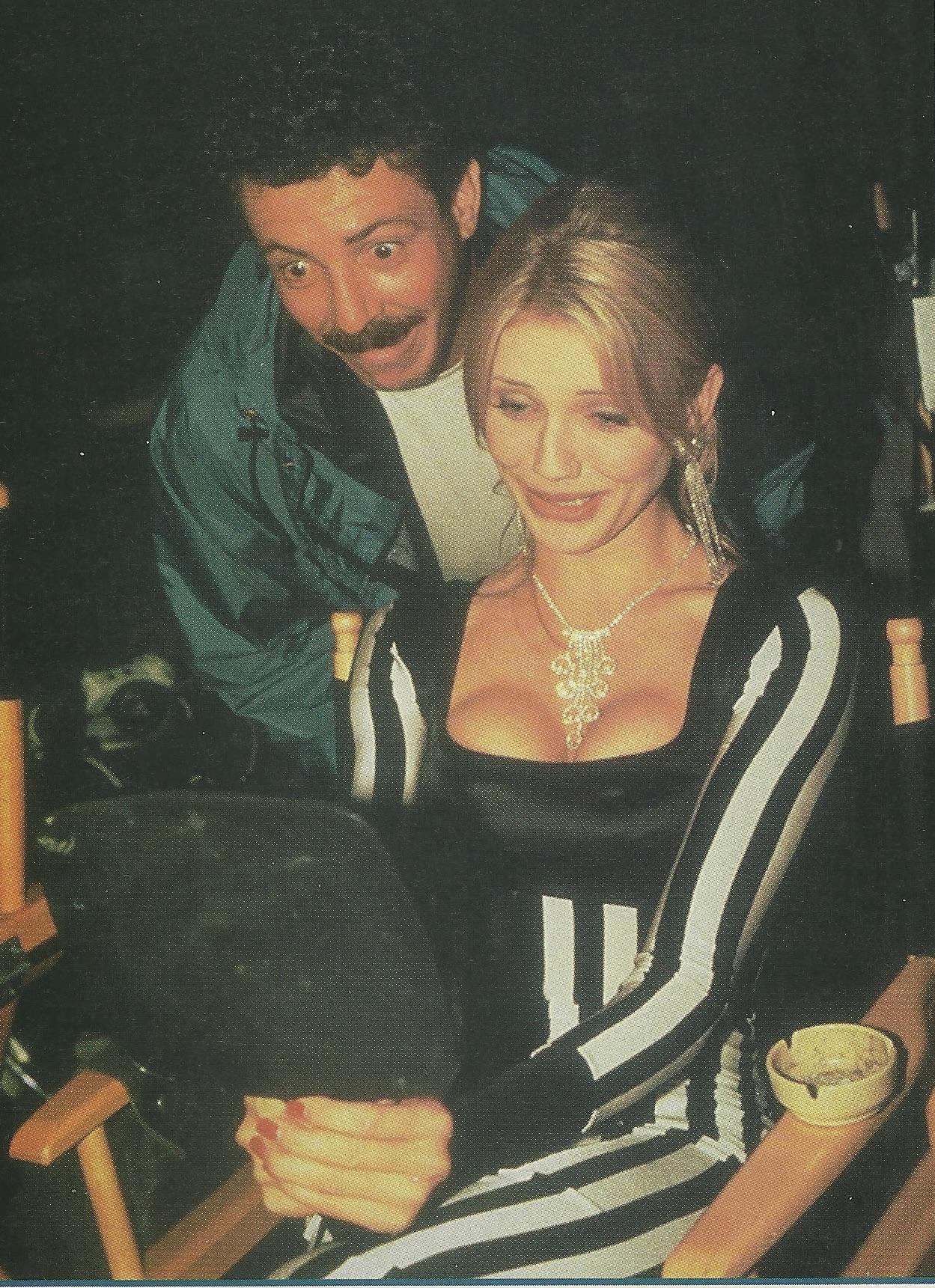 Кэмерон Диас на съёмочной площадке фильма Маска 1994 год за кулисами