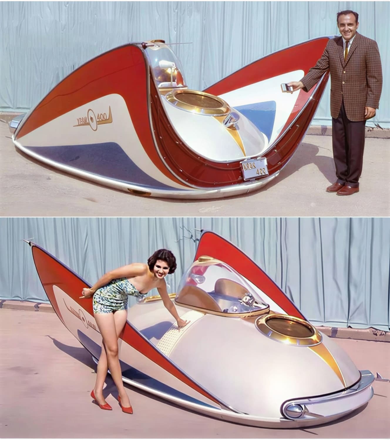 George Barris XPAK 400 Air Car 1959 футуристический концепт