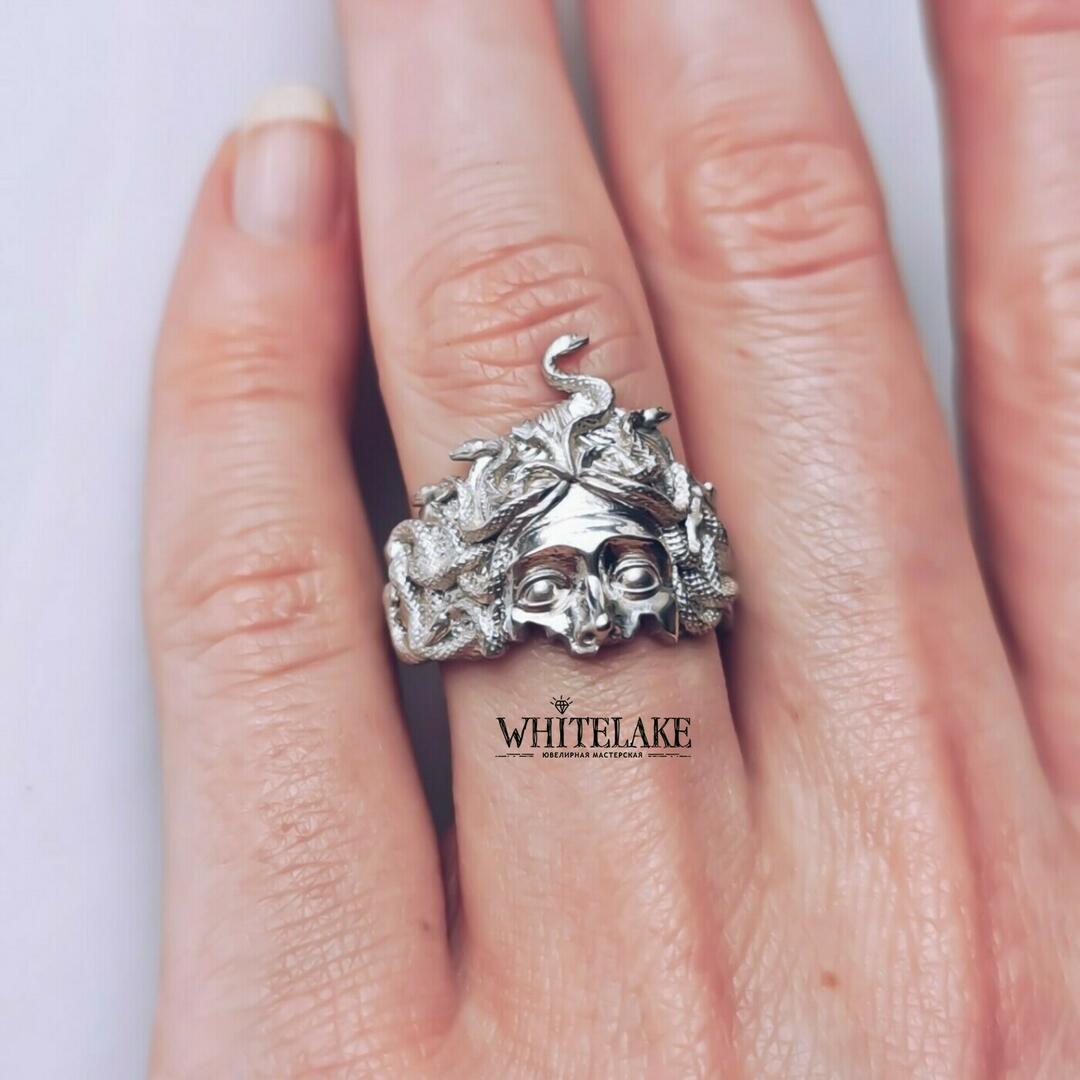 Кольцо Медуза Горгона