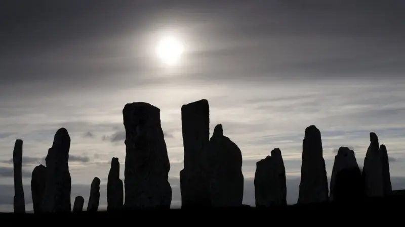 Камни Калланиша и горизонт &mdash; ориентация монолитов относительно движения Луны и Солнца