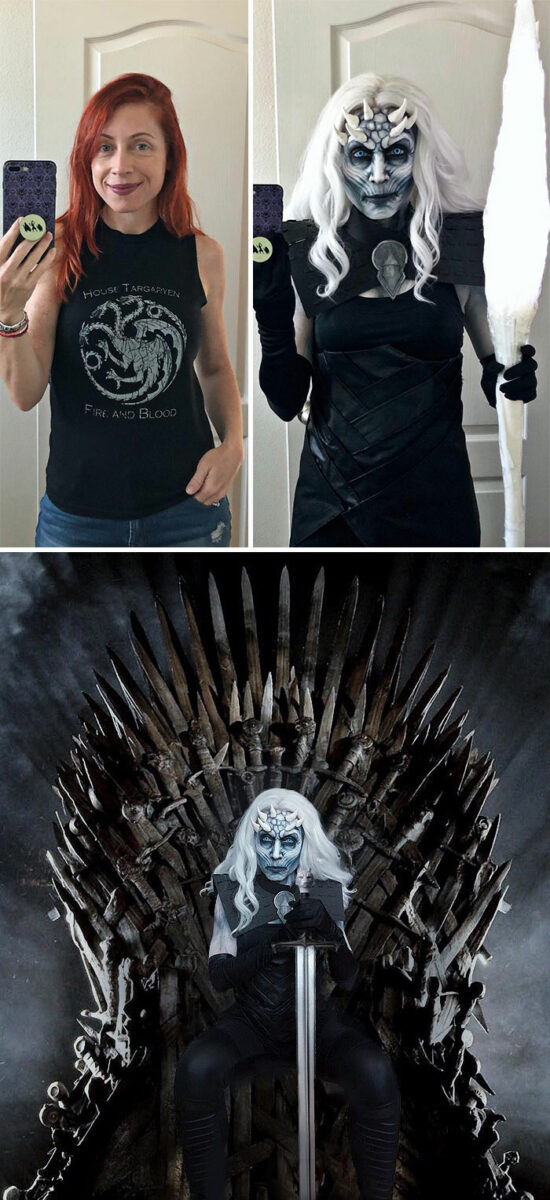 Бренна Маццони в образе Королевы Ночи из &laquo;Игры престолов&raquo;