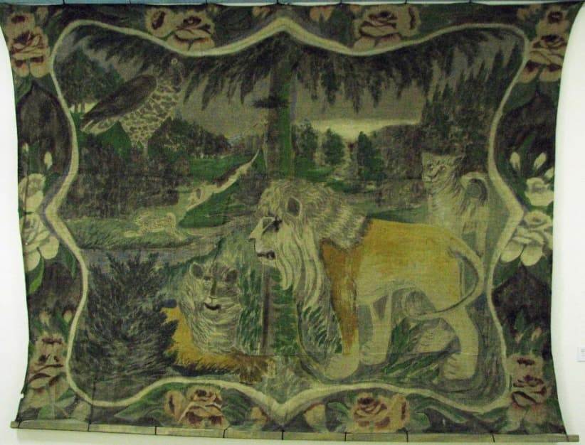 Ковер со львами