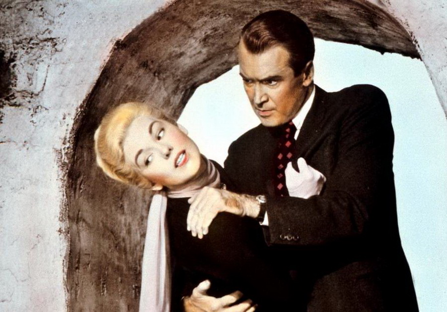 Ким Новак и Джеймс Стюарт в &laquo;Головокружении&raquo;, 1958