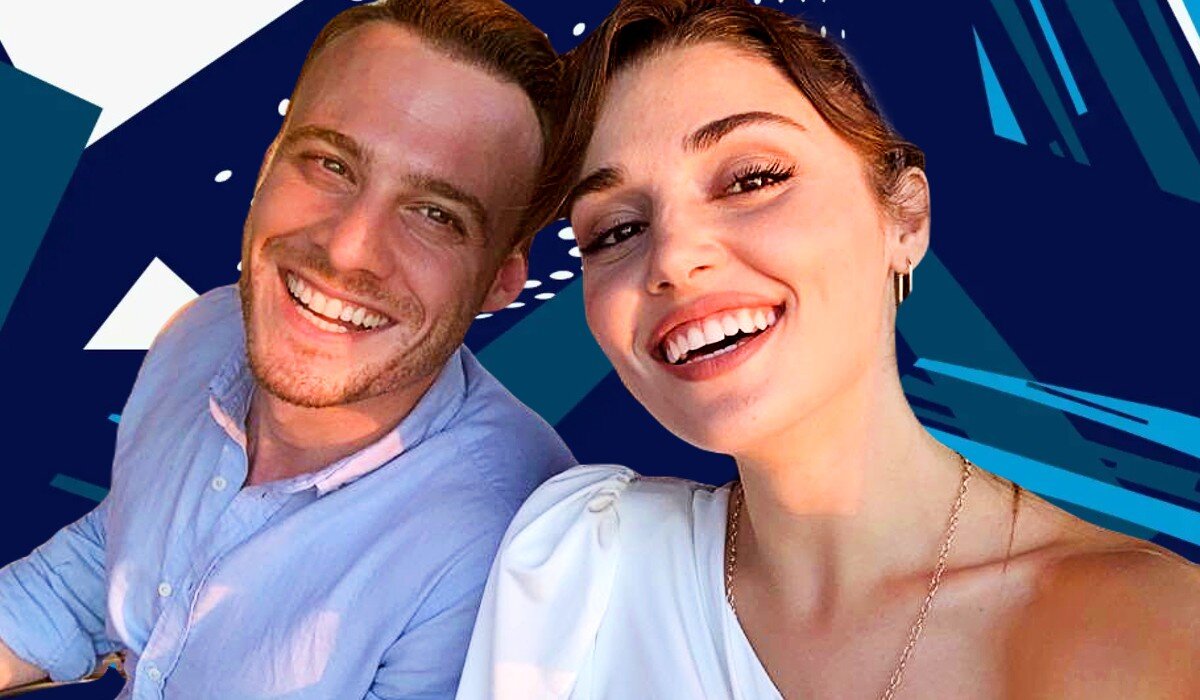 Ханде Эрчел и Керем Бюрсин во время их романтических отношений в 2021 году