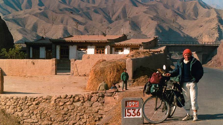 Хайнц Штуке в Китае, 1989 год &mdash; кругосветное путешествие на велосипеде