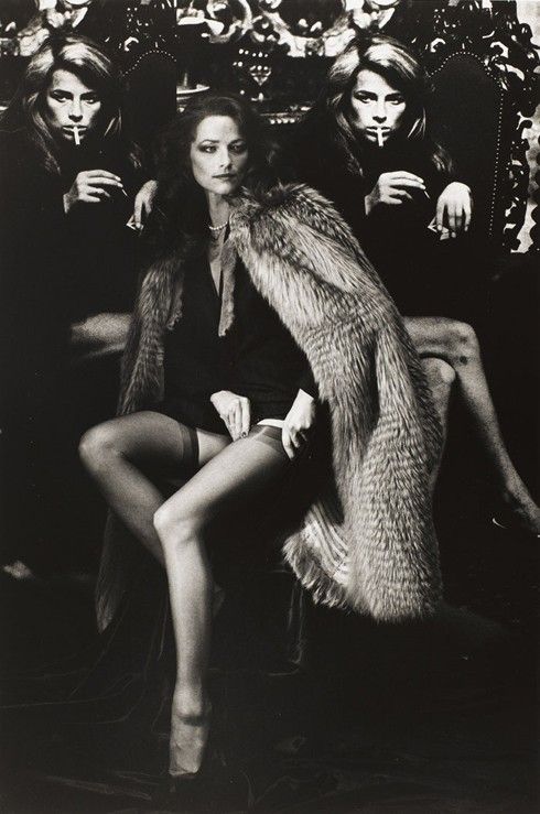 Шарлотта Рэмплинг, фото Хельмута Ньютона, 1982 год