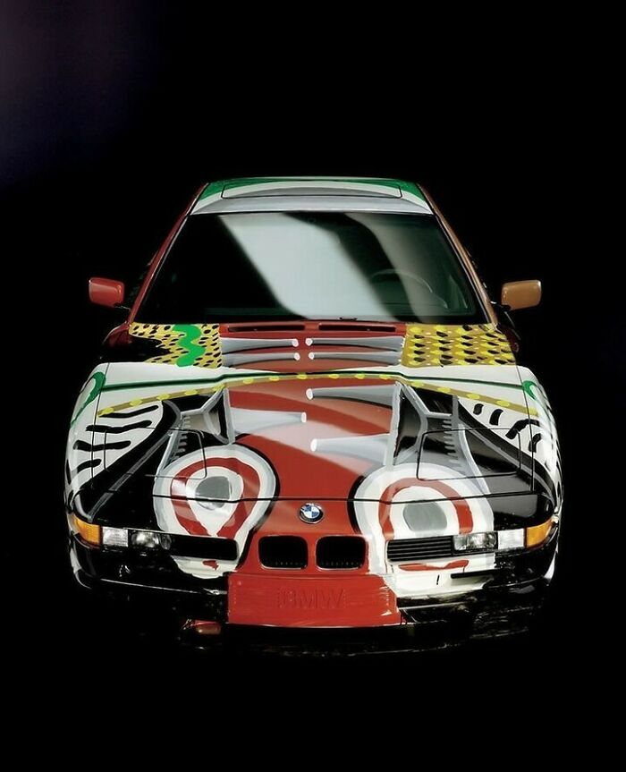 BMW Art Car Дэвида Хокни 1995 год