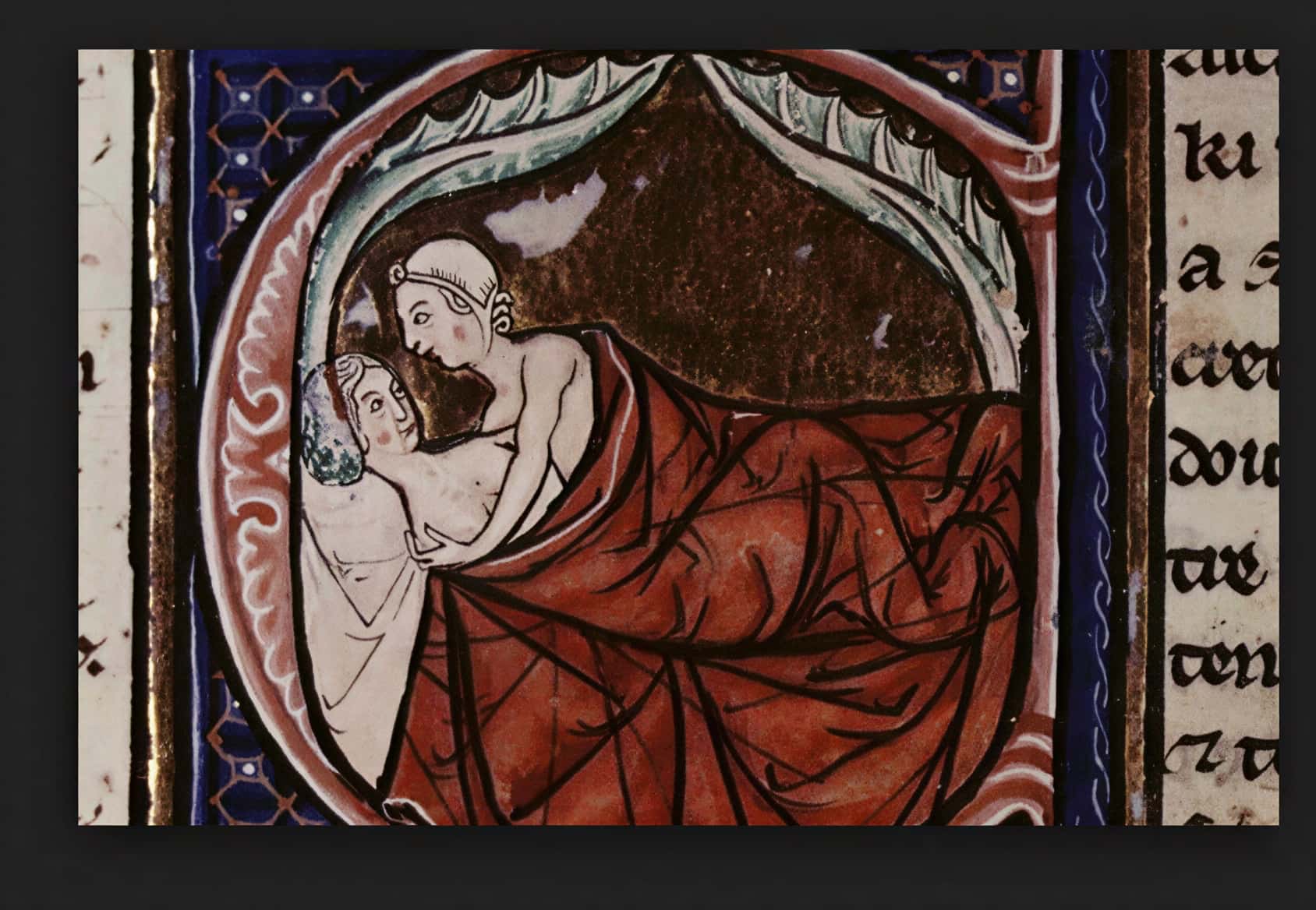 Секс в средние века миниатюра