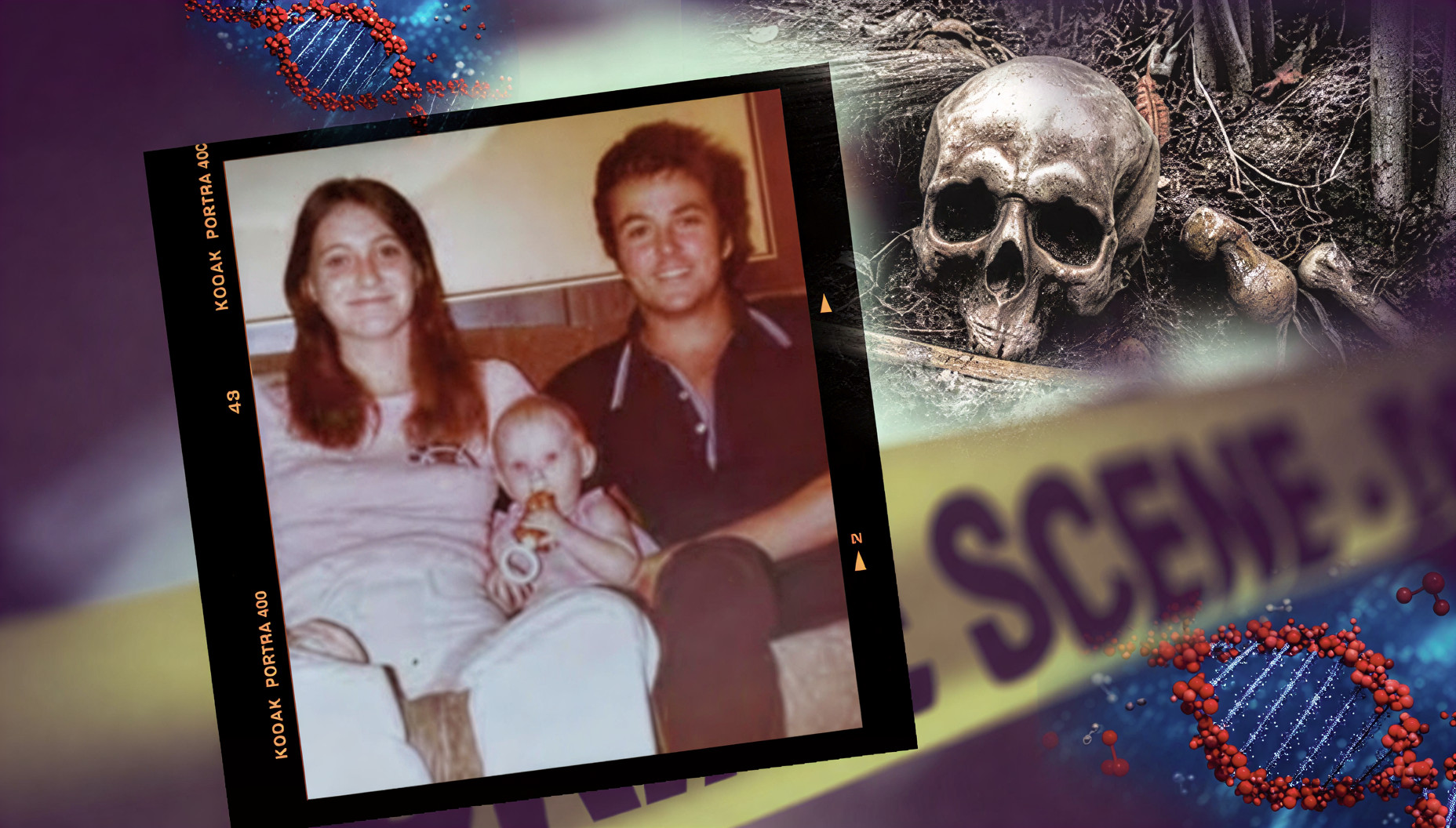 Семейное фото Дина Клоуса, Тины Линн и их дочери Холли Мари — единственное изображение семьи, которая исчезла в 1980 году