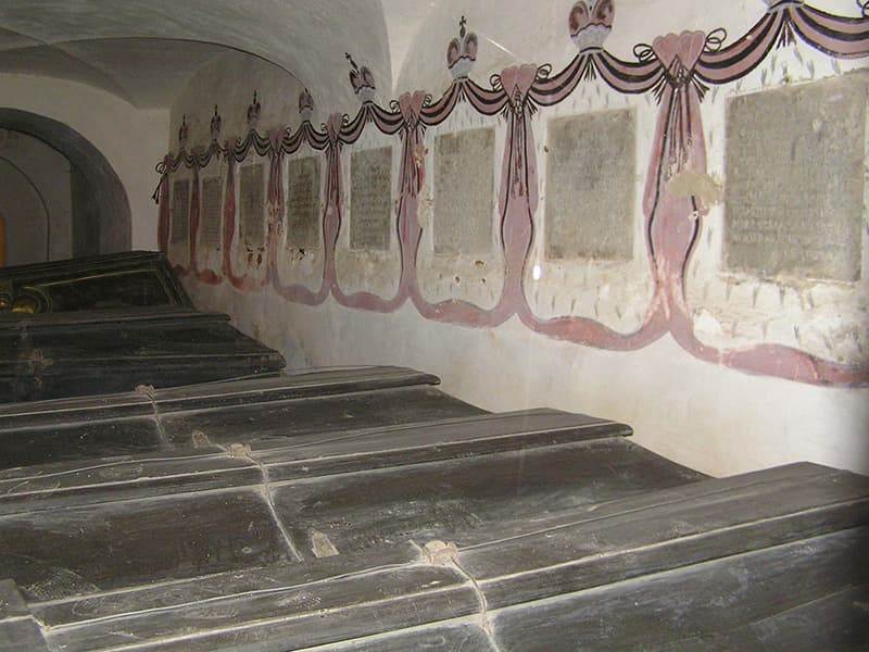 Усыпальница Радзивиллов в Несвиже, где похоронен Мартин Николай Радзивилл