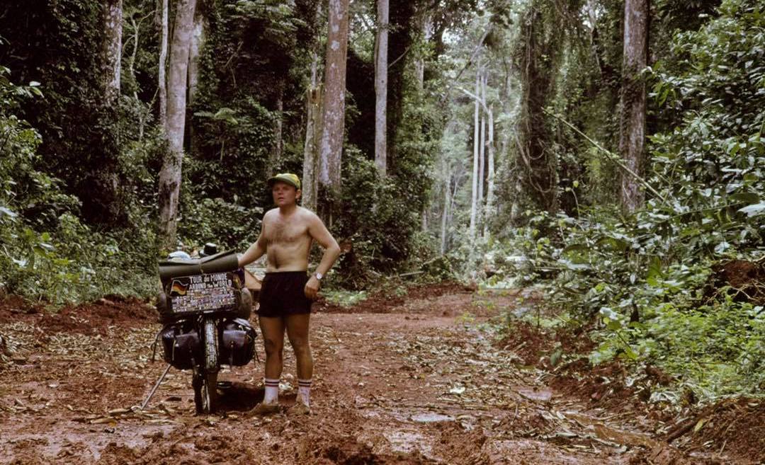 Хайнц Штуке в Центральной Африке, 1980 год &mdash; велосипедное путешествие вокруг света