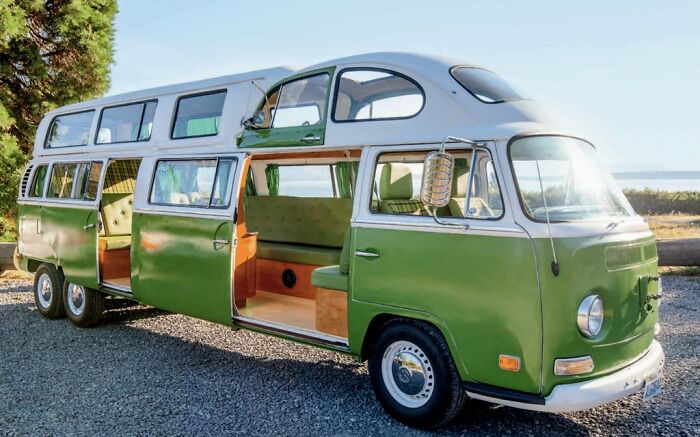 6-колёсный VW Camper Van хиппи 1985 года