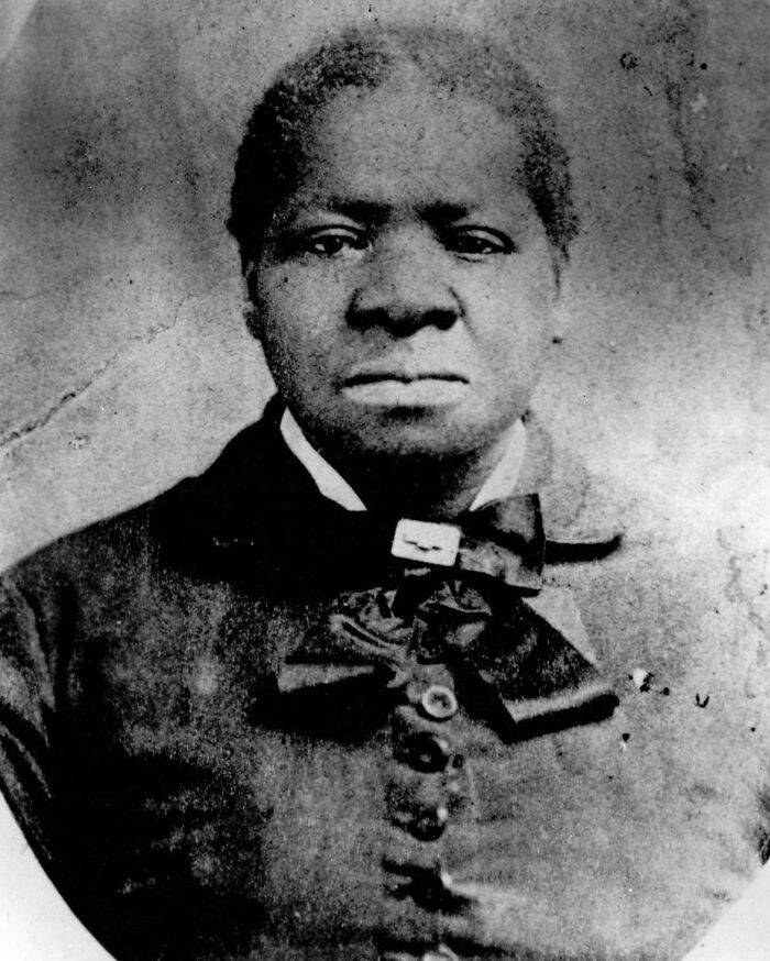 Портрет Бидди Мэйсон, одной из первых чернокожих землевладелиц Лос-Анджелеса