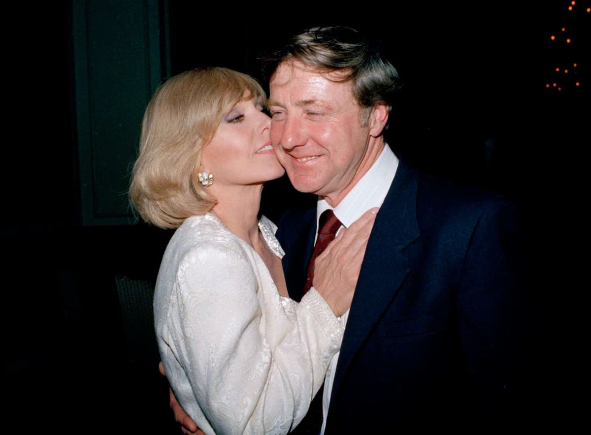 Kim Novak and Robert Malloy in November 1986