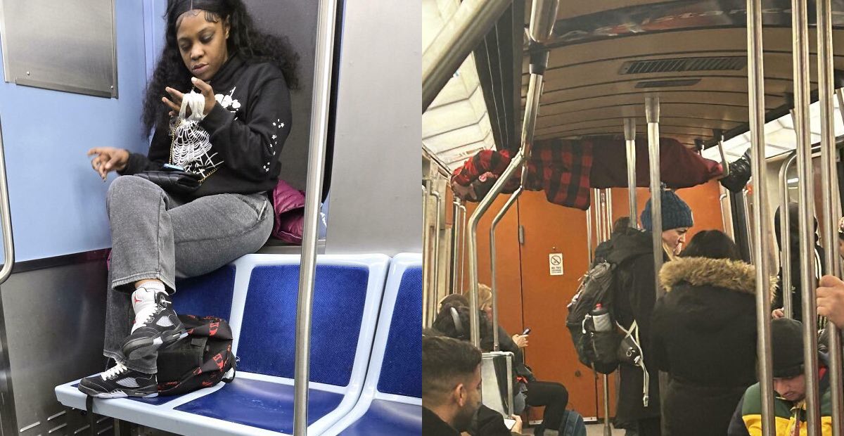 Они просто едут по своим делам — и плевать на всех остальных: 22 кадра из общественного транспорта