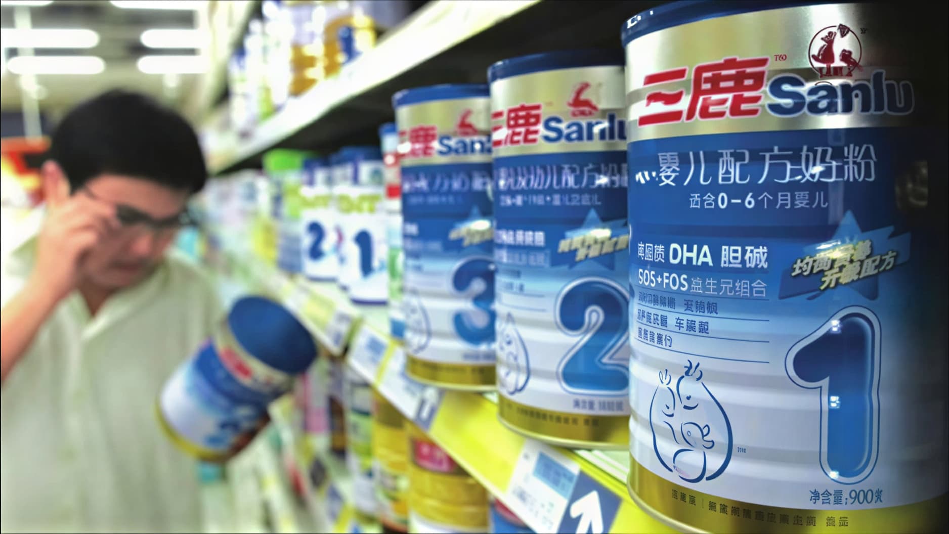 Детская молочная смесь Sanlu Group Китай 2008 год меламиновый скандал отзыв