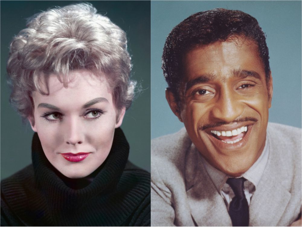 Ким Новак и Сэмми Дэвис-младший, 1957 год