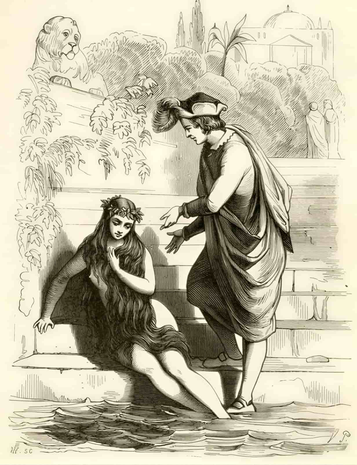 Русалочка с ногами и принц pedersen 20(1) 1