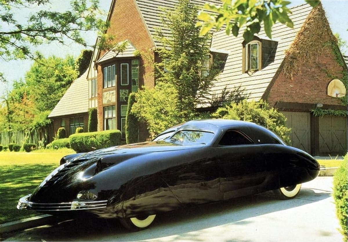 Phantom Corsair 1938 обтекаемый американский концепт