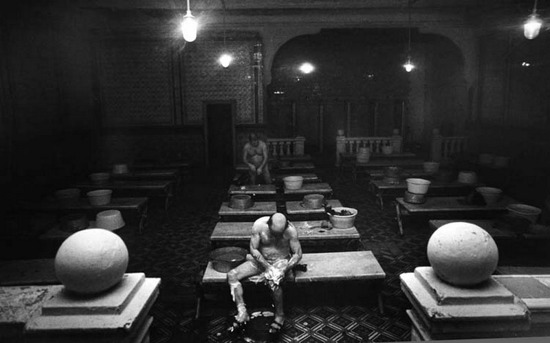 Сандуны, высший разряд &mdash; репортажный снимок Марка Штейнбока