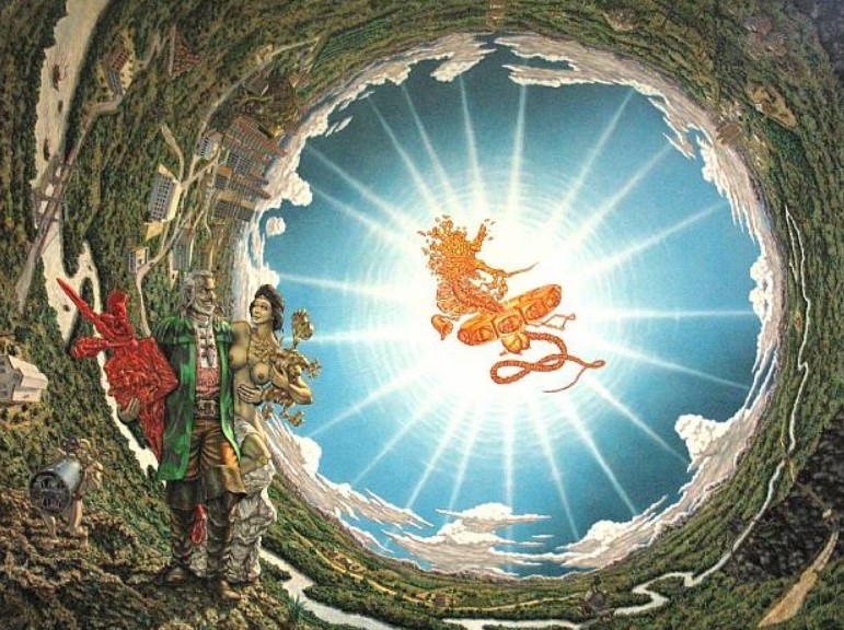 Роберт Уильямс Экстрасенсорные пешеходы на спиральном горизонте Барицентр