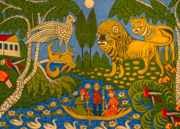 Она рисовала рай за миску каши, а ее ковры выстилали полы в хлеву: история художницы Алёны Киш