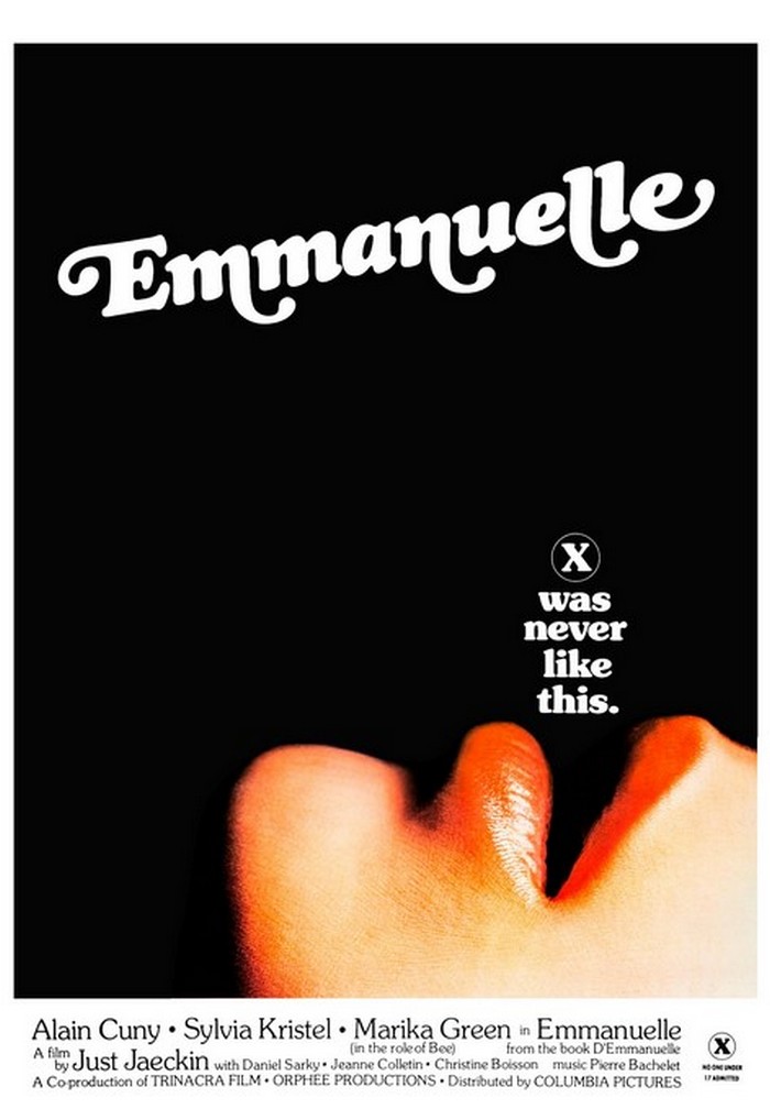 Американская афиша фильма Эммануэль Columbia Pictures