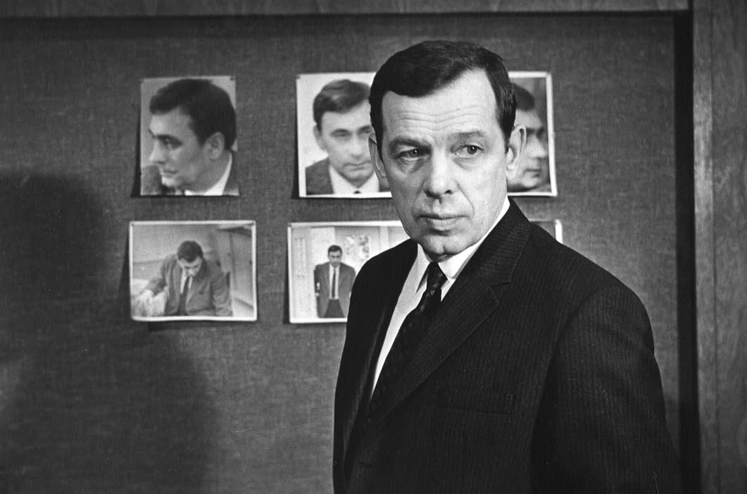 Георгий Жжёнов портрет актёра советского кино в зрелом возрасте