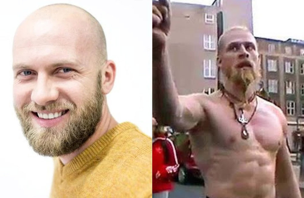 Кадр из оригинального видео: Техновикинг останавливает конфликт