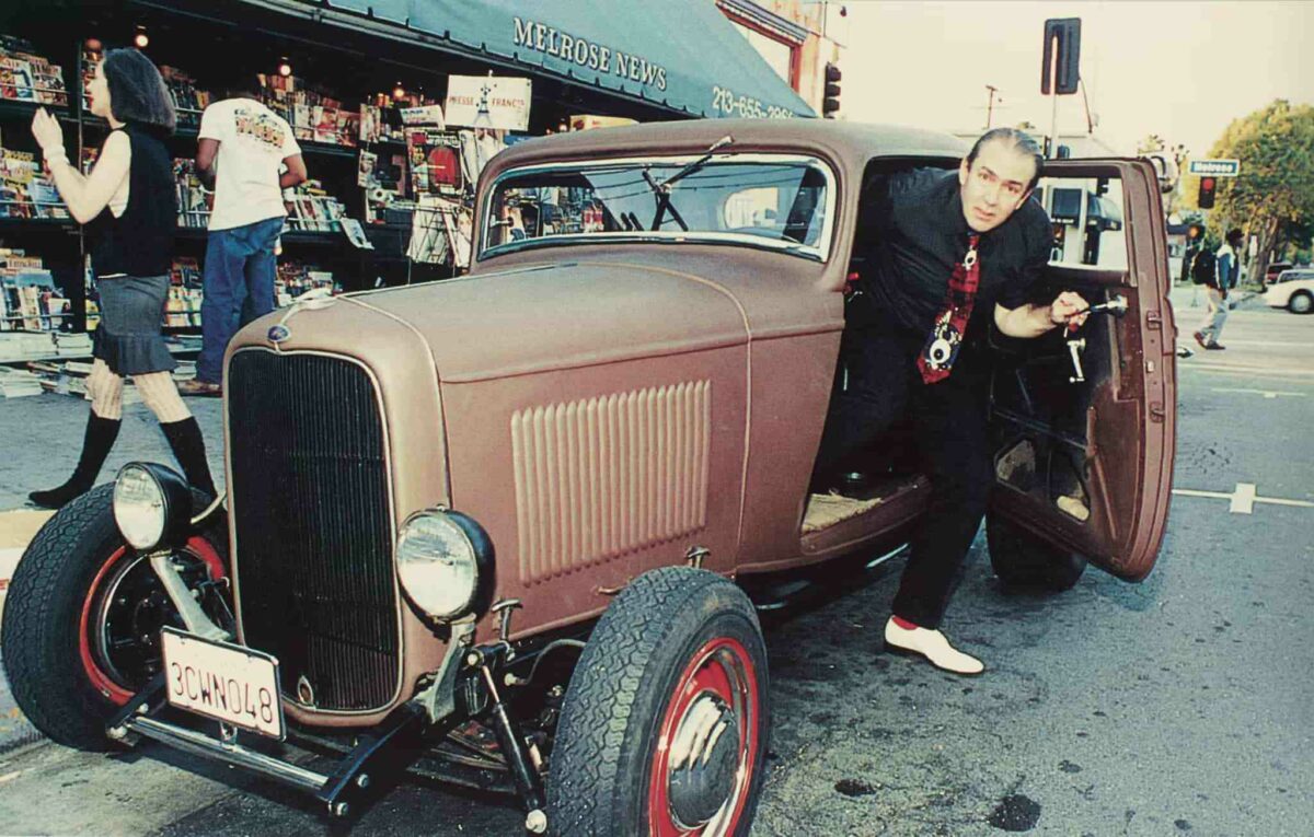 Роберт Уильямс и один из его любимых хот-родов