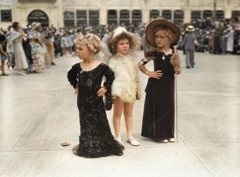 Конкурс двойников кинозвёзд, Венис-Бич, Калифорния, 1935 год