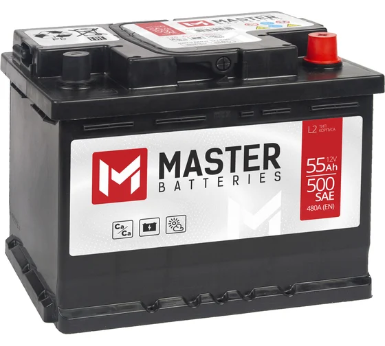 Аккумуляторная батарея master batteries 55ah