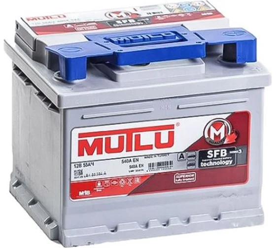 Аккумуляторная батарея mutlu sfb m3 6ст 55