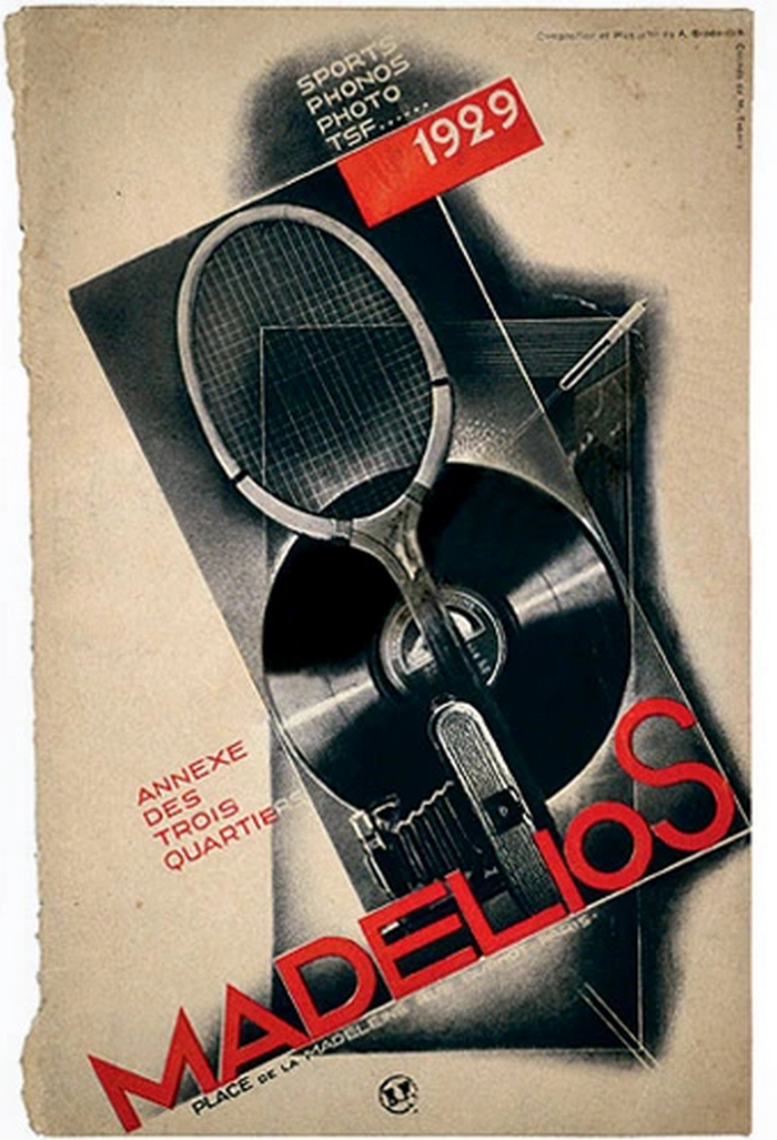 Плакат Алексея Бродовича 1929 года &mdash; обложка Париж