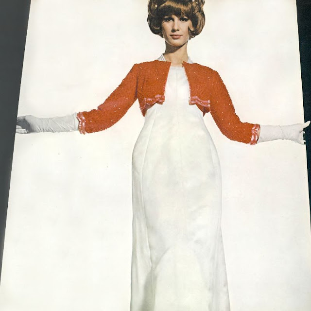 Бригитта Бауэр в платье Баленсиага, фото Ирвинга Пенна, Vogue, 1963