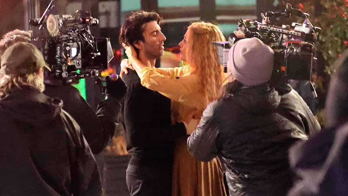 Блейк Лайвли на съёмочной площадке &laquo;Всё закончится на нас&raquo;, Джерси-Сити, январь 2024 года