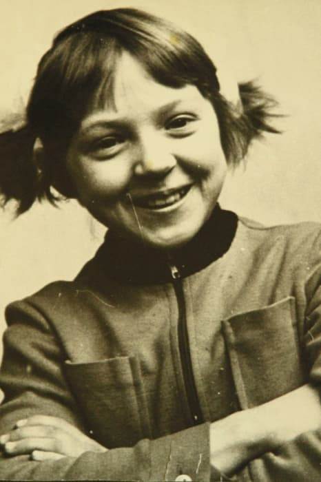 Елена Наймушина в детстве