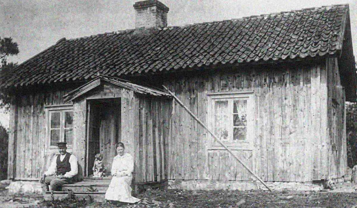 Коттедж семьи Олссон на острове Окнё