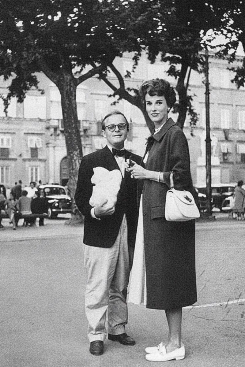 Барбара Палей и Трумен Капоте на светском мероприятии