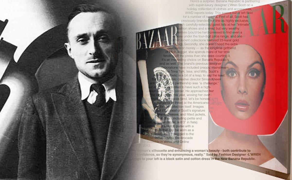 Алексей Бродович арт-директор Harper's Bazaar &mdash; портрет