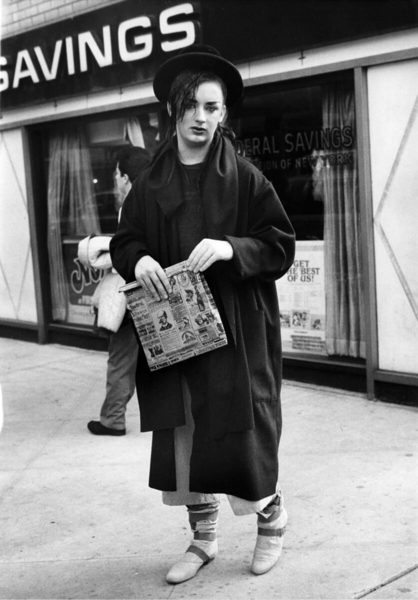 Бой Джордж — лидер группы Culture Club — в объективе Билла Каннингема в 1980-е годы