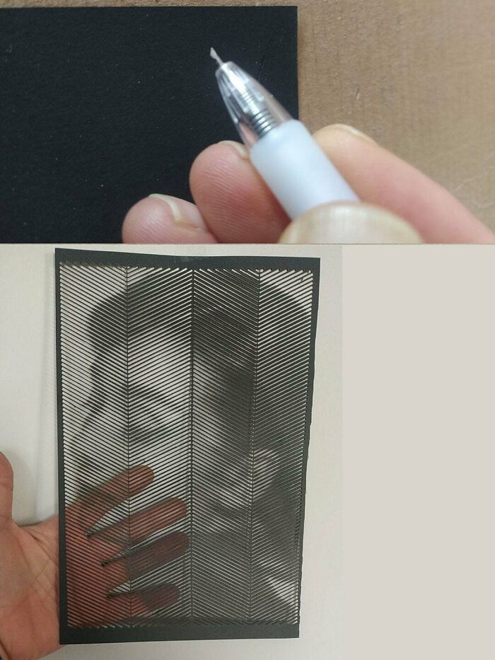 Сложный силуэт, вырезанный из одного листа белой офисной бумаги