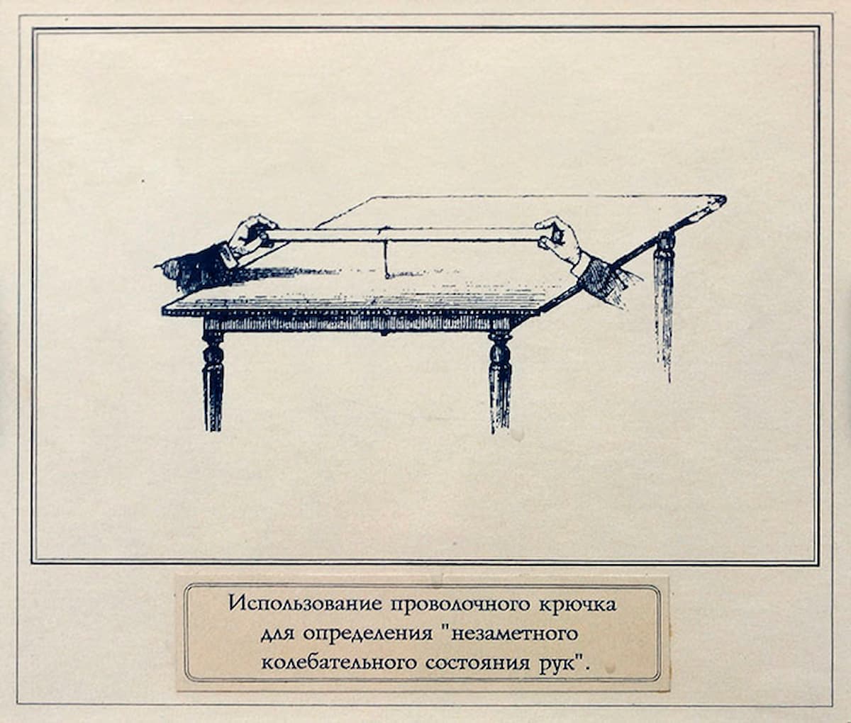 Схема стола, 1875 год